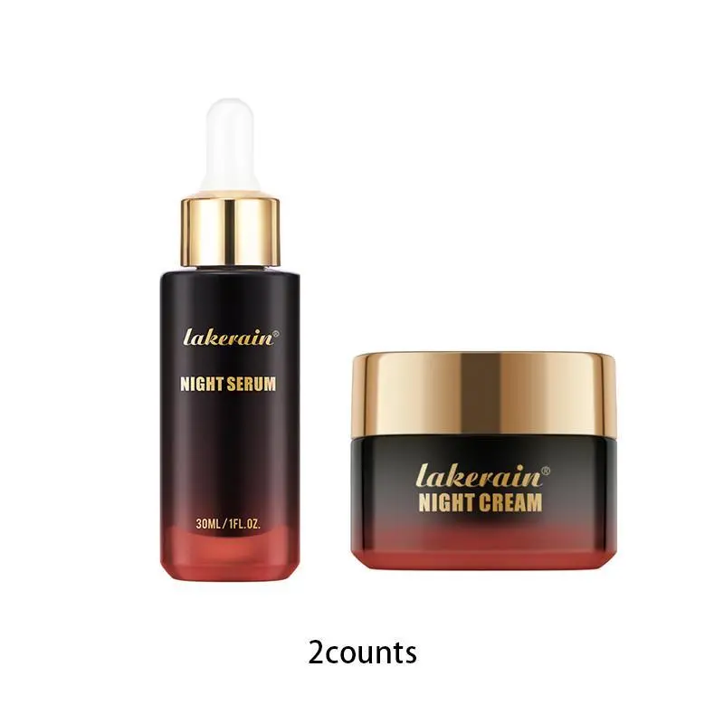 Night Serum & Night Cream, Moisturizing Face Cream & Essence, Hydrating Face Cream, Face Lotion for Women & Men, Skincare