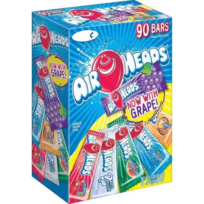 AirHeads, 0.55 oz, Variety Pack, 90-count AirHeads, 0.55 oz, Variety Pack, 90-count