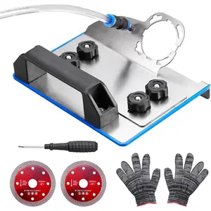 45 Degree Tile Chamfering Tool, Angle grinder stand for 45-degree chamfer cutting of ceramic tiles,It is applicable to the type 100 angle grinder and the angle can be adjusted.