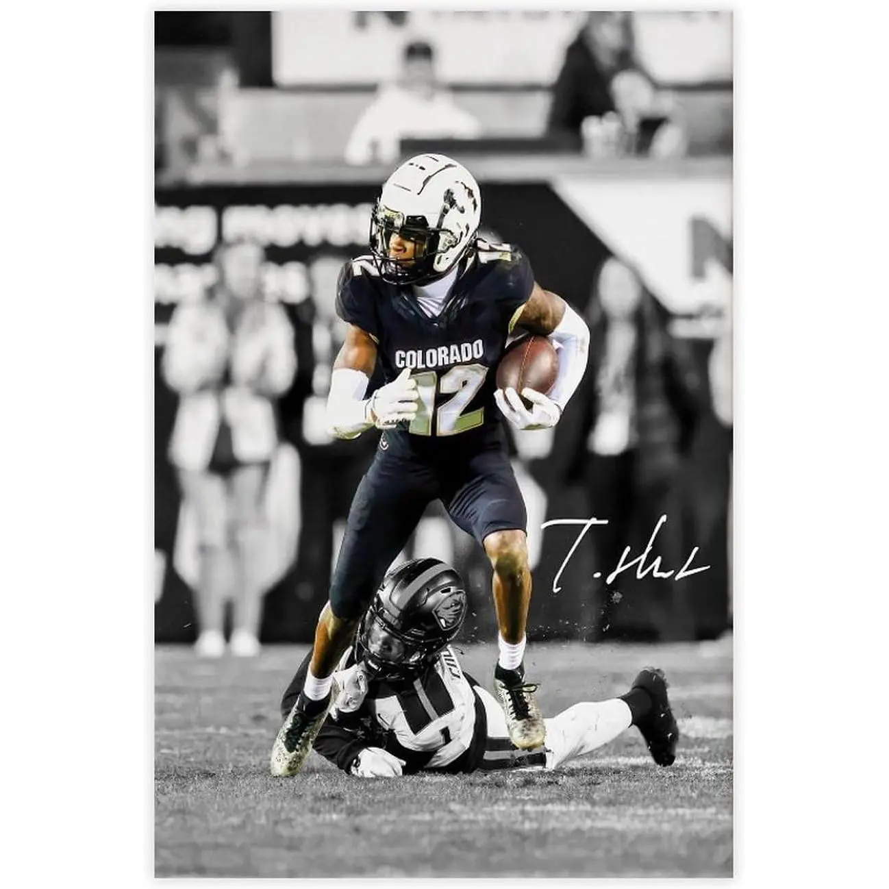 Travis Hunter Canvas Poster