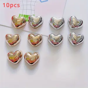 10 Heart-Shaped Refrigerator Magnets Set, Cute Magnetic Clips for Kitchen Organization & Decorative Shelves, Essential Home Essentials, Decoration