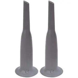2pcs Universal Oscilloscope Probe Accessories with Hook Gray