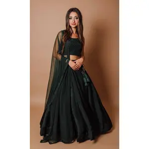 Opal Green Lehenga Choli Set