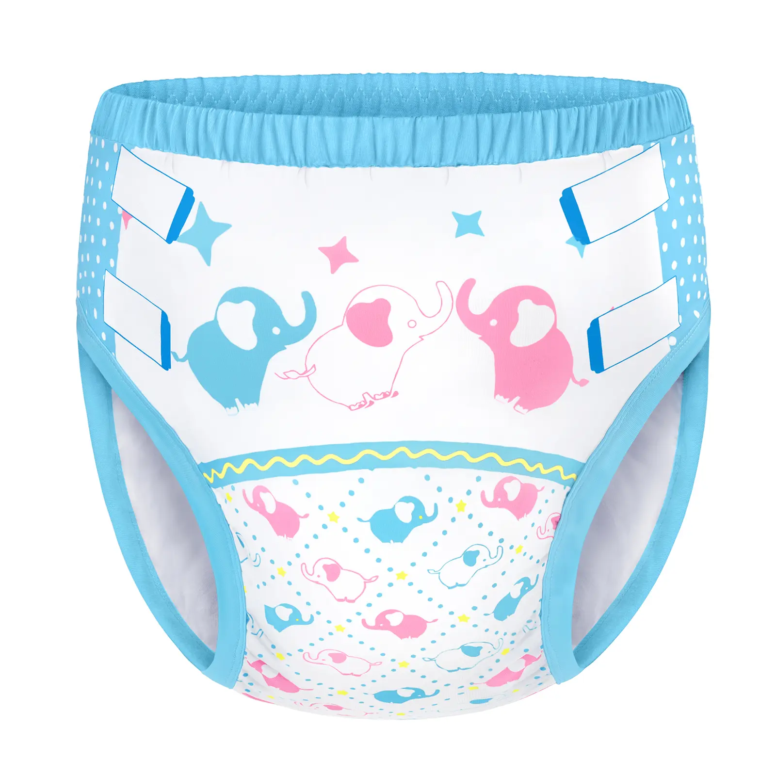 LITTLEFORBIG Adult Training Diaper Pants - Silk-Like Soft Polyester-Spandex Trunk Underwear, Washable Reusable, Elastic Waist, Training-Ready Fit, Daily Use, All-Day Comfort