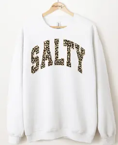 Leopard Salty Graphic Top