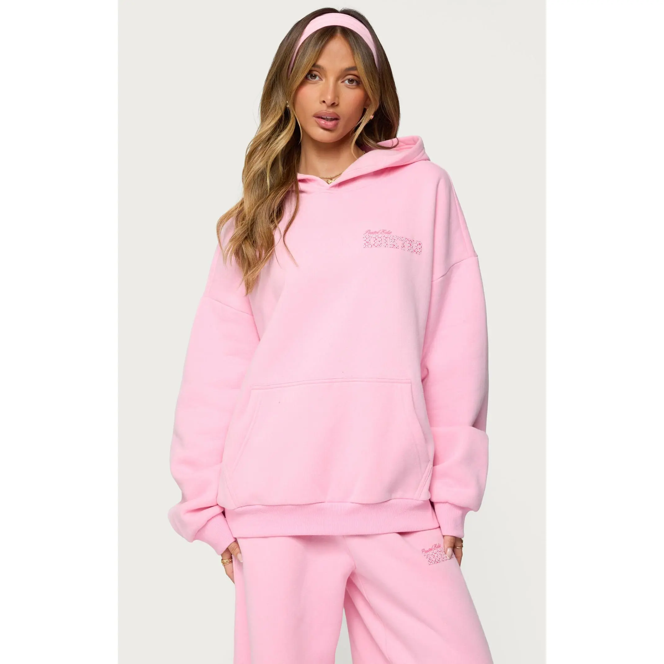 Edikted Women's Pastel Edit Edikted Oversized Hoodie