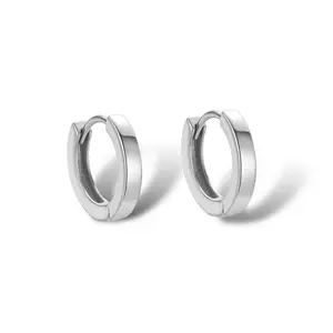 Small Hoop Earrings for Men Women Streetwear Unisex Style