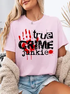 True Crime Junkie Graphic