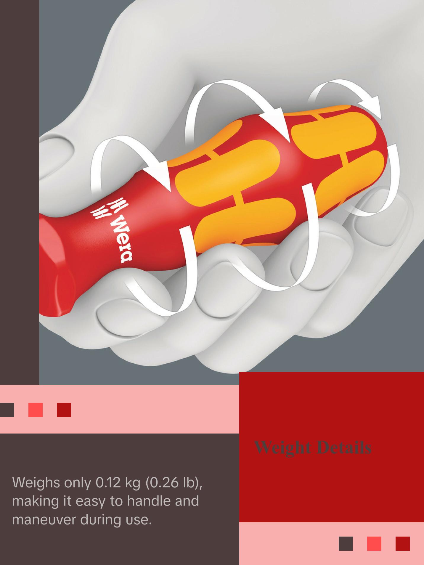 Wera 190 i VDE Insulated nutdriver, 7 x 125 mm