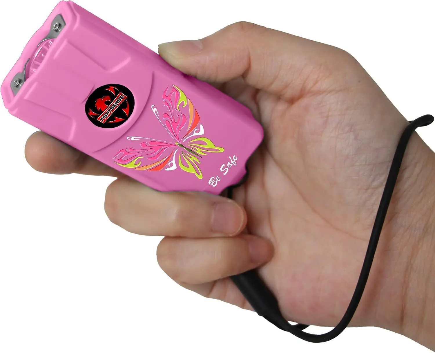 FIGHTSENSE Rechargeable Flashlight - Pink Compact & Powerful Flashlight