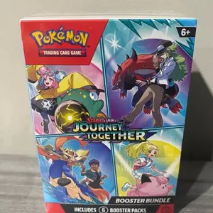 Scarlet & Violet-Journey Together Booster Bundle (6 Packs) New Sealed