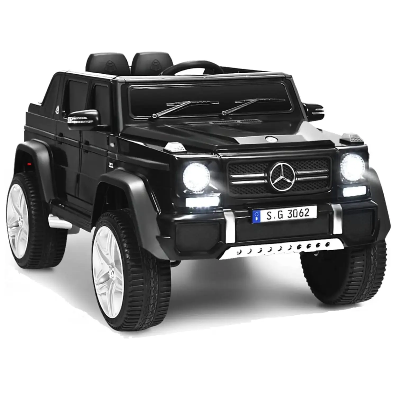 Two Seats - Black - Mercedes-Benz Maybach G650