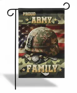 Flagmeup8386 Army Family Garden Flag – Patriotic Outdoor Yard Flag, Double Sided Military Flag for Veterans & Army Supporters