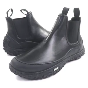 Pre-owned Dior Others Small Leather Goods B28 Leather Boots