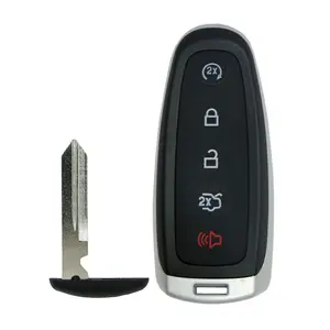 Lincoln-Specific Smart Remote Key Fob Replacement Shell, Car Key Holder, Compatible with 2011-2020 Lincoln Models, 5B FCC# M3N5WY8609
