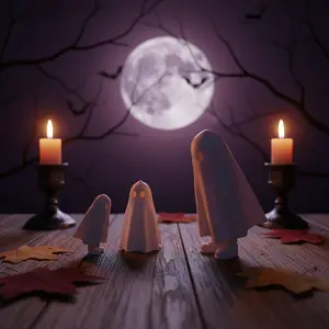 Ghost With Legs Keychain