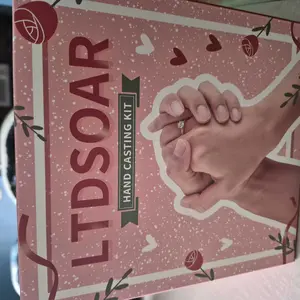 Hand Casting Kit, Couples with Practice Kit, Hand Mold Kit for Adults & Kids, Romantic Anniversary Wedding Birthday for Her or Him,Boyfriend Girlfriend Unique Gift Gold Care