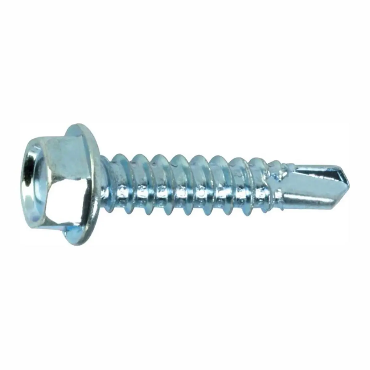 Grip-Rite Pro-Twist Self-Drilling Sheet Metal Screws - Heavy-Duty Zinc-Plated Steel, Hex Head, Coarse Thread, #12 x 3/4 in., 5 lb. Box, Easy Driving, Maximum Holding Power for Sailing Water Sports, Self Drilling Screws, #12 Size, Outdoor, Indoor Or Outdoo