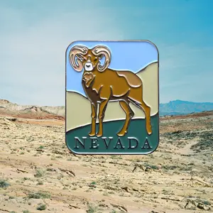 Bighorn Sheep Nevada Pin