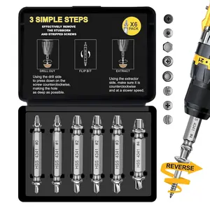 Stocking Stuffers for Men Adults - Gifts for Dad Screw Extractor Set - Tools Gadgets for Men Bolt Extractor Kit - Christmas Birthday Anniversary Valentines Day Gifts for Him Husband Boyfriend