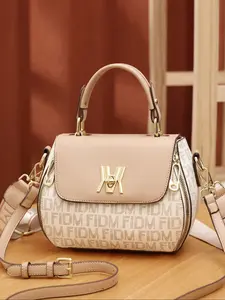 Fashion New Letter Print Women's Handbag, Elegant Career Office Bag, Stylish Ladies' Shoulder Bag, Fashionable Unique Bags, Perfect for Work and Daily Use