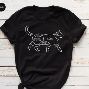 Funny Cat T Shirt, Cute Cat TShirt, Cat Owner Shirts, Gift For Cat Lover, Cat Owner Tee, Cat T-Shirt, Cat Lover Shirt
