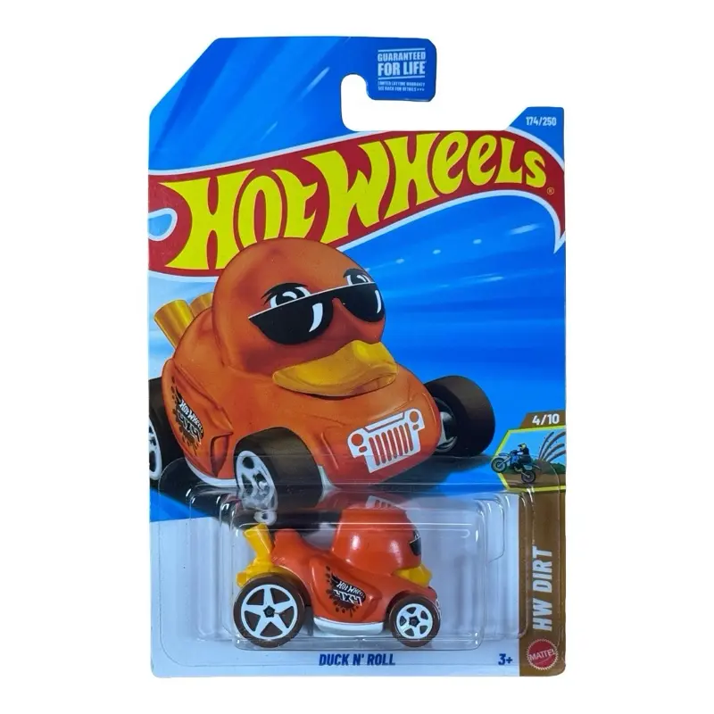 Hot Wheels Mainline Duck N' Roll Orange HW Dirt 4/10