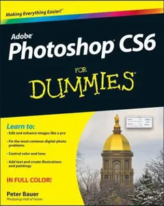 USED-Photoshop CS6 For Dummies by Peter Bauer (Paperback)