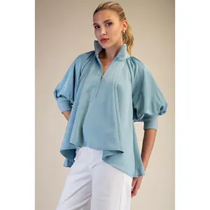 Timeless Charm Puff Sleeve Top