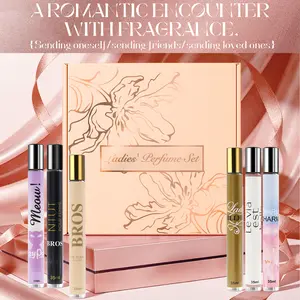 6PACK/7.1oz Luxury Mini Perfume Gift Set for Women | Travel-Size Fragrance Assortment, Beautifully Boxed Scent Collection, Ideal Gift for Her for Christmas Mother's Day