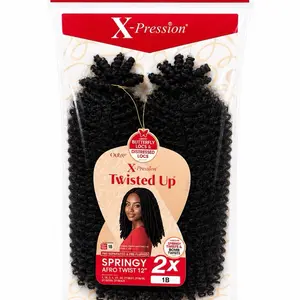 Braid  synthetic AFRO TWIST 12” 2X extension