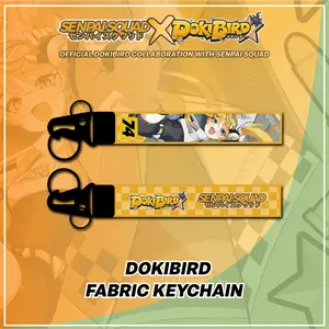Dokibird Fabric Keychain