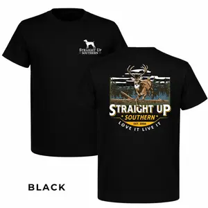 Straight Up Southern Deer Hunting Shirt, Southern Hunting T-Shirt, Outdoor Hunter Shirt, Gift for Deer Hunters