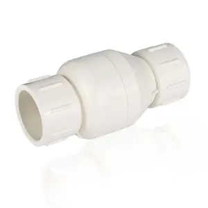 1-1/4" PVC In-Line Check Valve