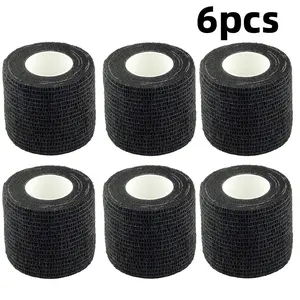 6pcs Tattoo Machine Handle Bandage Set, Tattoo Accessories & Supplies, Essential Tattoo Tools for Artists, Durable Tattoo Equipment, Tattoo Equipment Supply