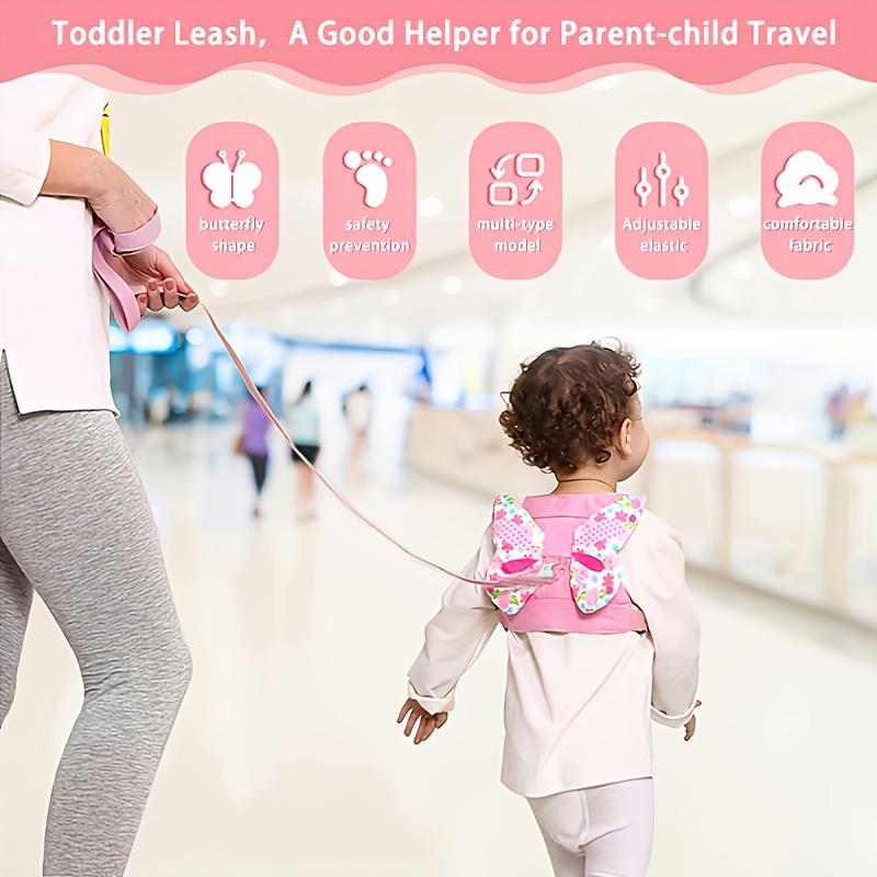 Butterfly Safety Leash — Cute Pink & Purple Butterfly Harness