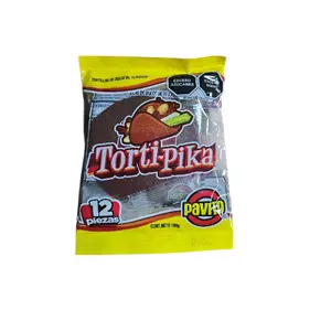 Pavito Tori-Pika 12 pieces bag 5.2-oz 180g Tortilla Mexican candy
