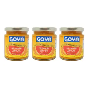 Goya Premium Yellow Hot Pepper Paste – 7.5oz (3 Pack) Bold & Spicy Flavor