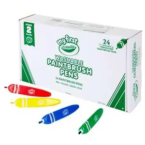Classpk Tripod Paintbrush Pens My First Crayola