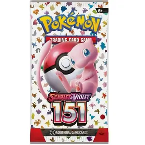 Pokemon 151 Booster Pack - Includes 151 Cards, 1 Deck of 151 Cards, Ideal for Collectors and Players