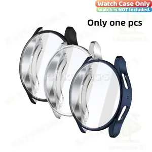 Unisex Fashion Watch Case for Samsung Galaxy 44mm, Compatible with Samsung Smartwatch 7, Shockproof Protection Cover, Accessories