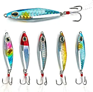 Jigs Fishing Lures Sinking Metal Spoons  Jigging
