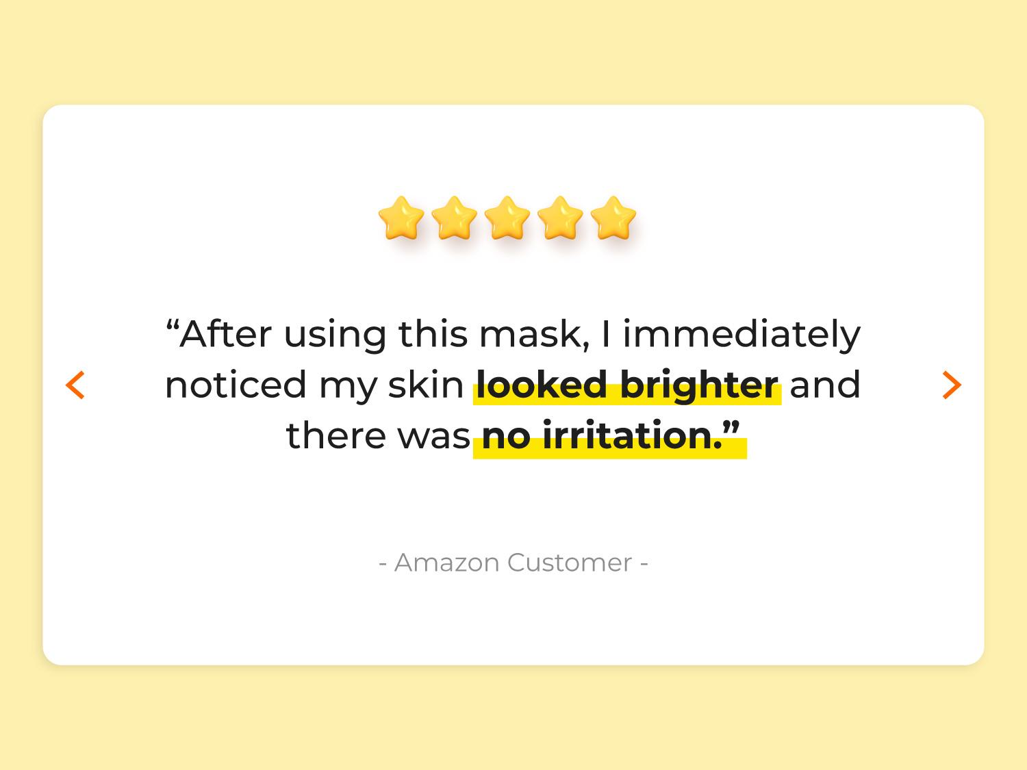 [numbuzin official shop] No.5 Sheet Mask | Vitamin Spotlight Sheet Mask | 4 Sheets