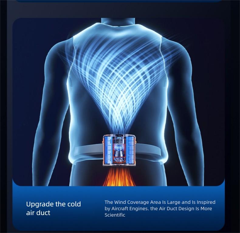 HOOYS USB Rechargeable Handheld Portable Fan, 199-Speed Adjustable, with Waist Clip, Flashlight & PowerDisplay, Personal Fan for Outdoor, Camping, Jobsite, Travel &Indoor Use