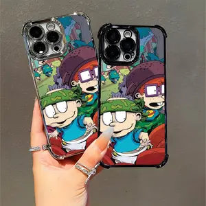 Rugrats Cartoon Phone Case, Compatible with iPhone 11/12/13/14/15/16 (Pro Max/Plus), Funny Toddler Animation Design for Cartoon Fans