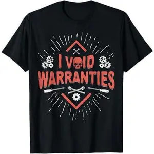 I Void Warranties Computer Engineer Engineering Programming T-Shirt