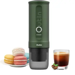Outin Nano Portable Espresso Maker (Forest Green)