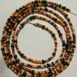 Earthquake tie on waist beads