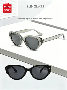 【Gift For Mom】MINISO Fashion Sunglasses Simple Style UV Protection Shades Lightweight Trendy Eyewear Casual Outdoor Sun Glasses for Women Men#Summervibes
