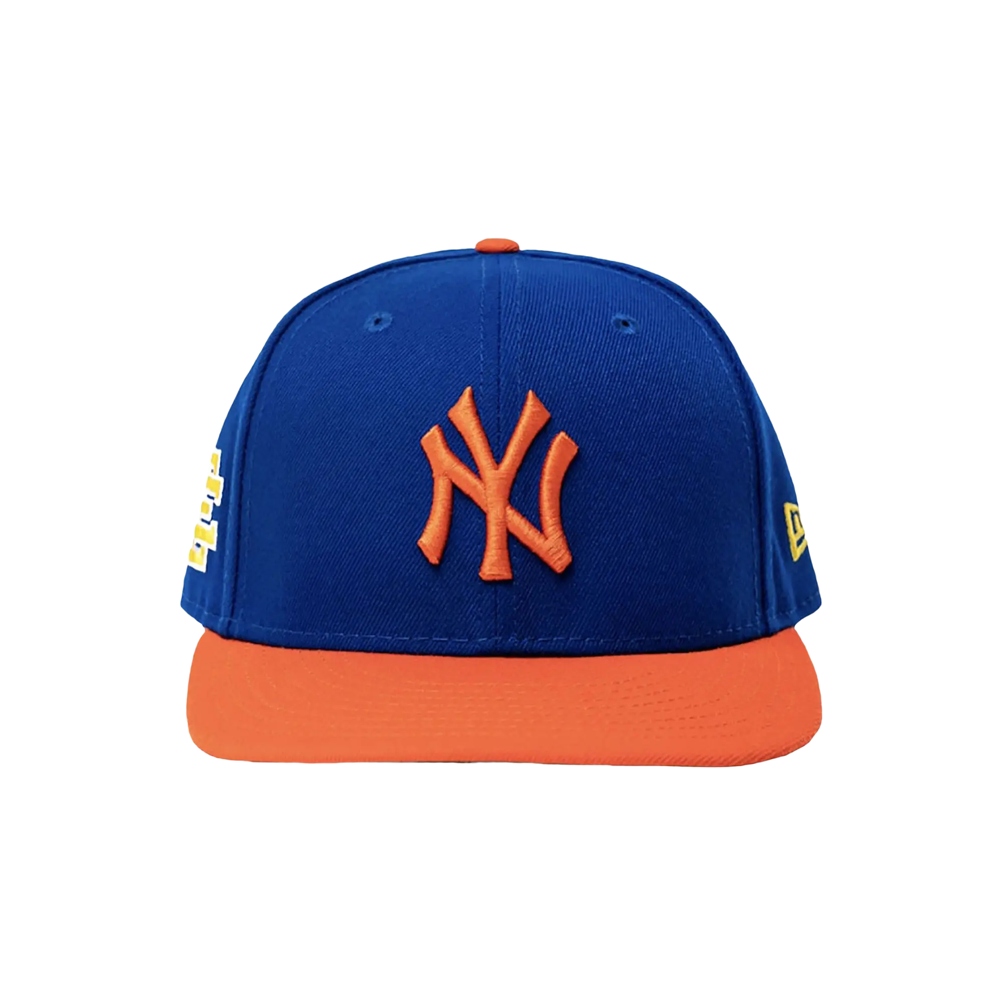 59FIFTY MLB FW21 NY YANKEES FITTED HAT "ERIC EMANUEL - Royal/Team Orange" EE422